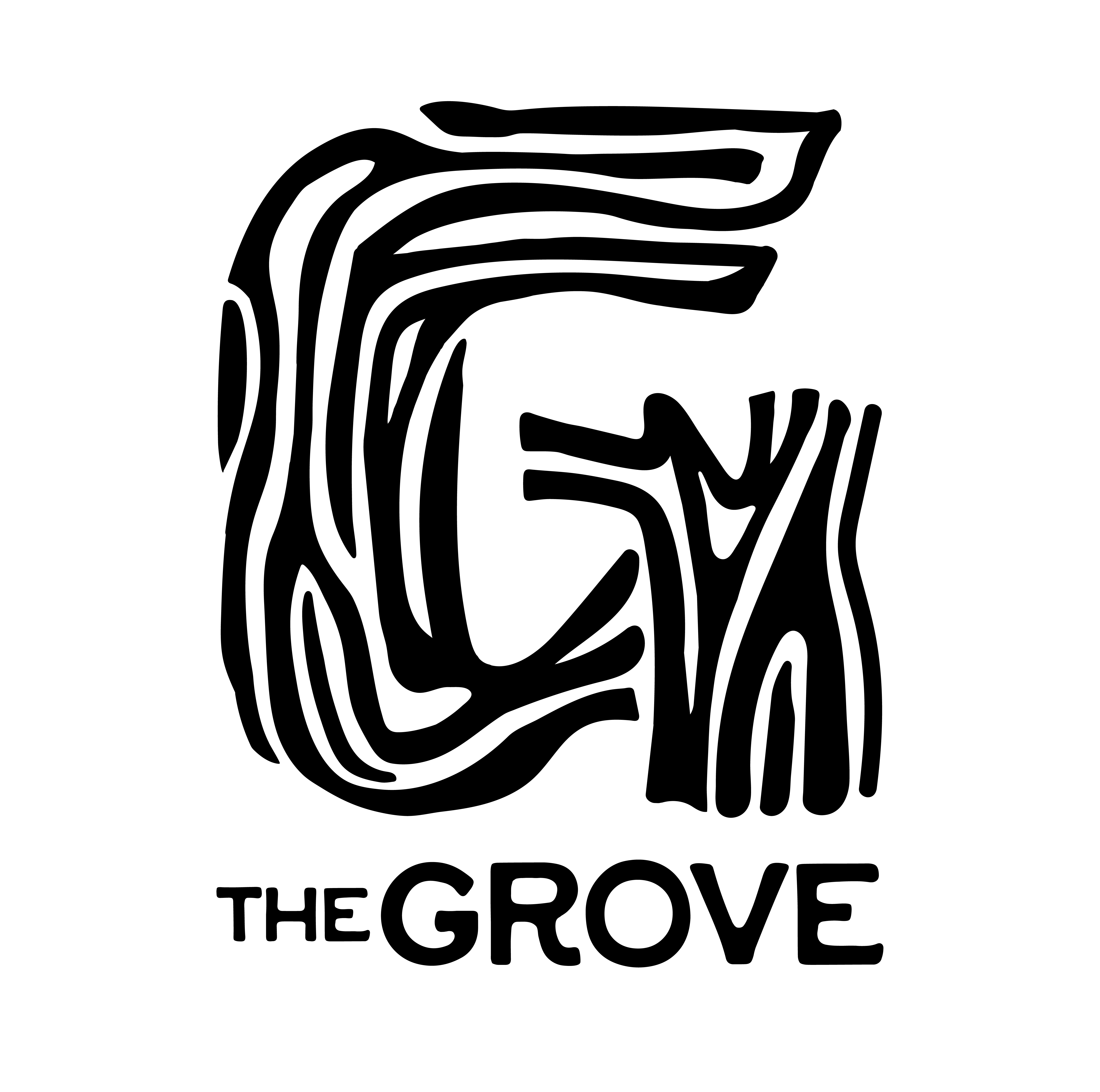 Final Grove logo, black